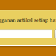 Membuat Kotak Pesan Muncul dari Atas dengan jQuery