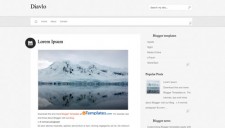 Diavlo Blogger Tema