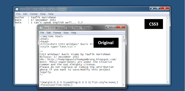 CSS3 Experiment