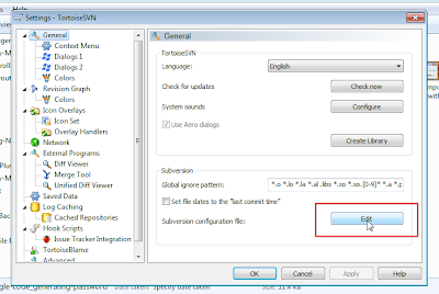 TortoiseSVN Configuration