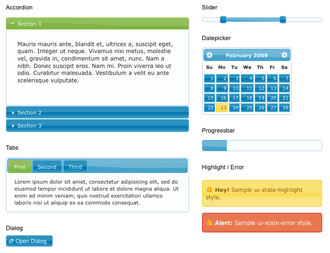 jQuery UI Themes