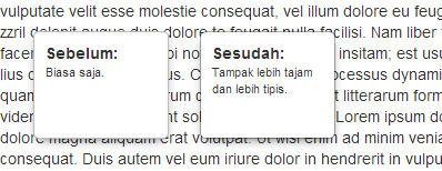 Efek Tajam dengan CSS