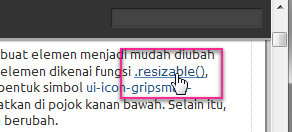 Tip: Mengubah Semua Teks di dalam Tag CODE menjadi Tautan Pencarian