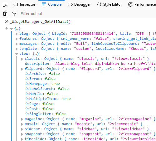Widget Manager