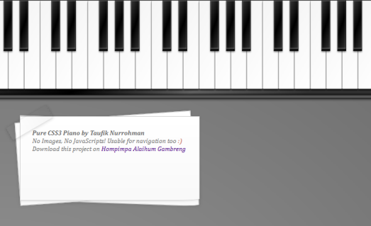 CSS3 Experiment