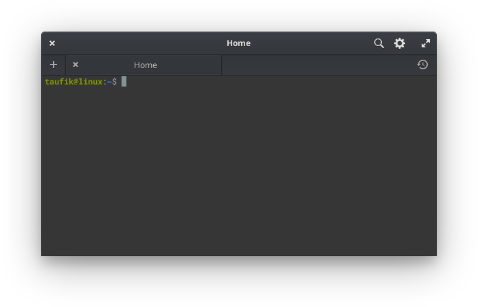taufik@linux:~$