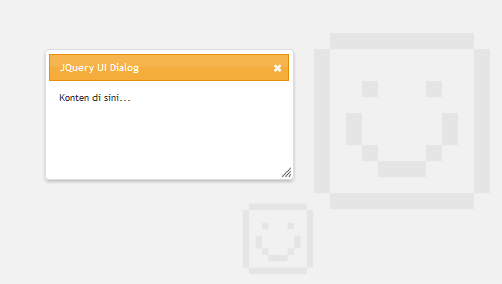 jQuery UI Dialog