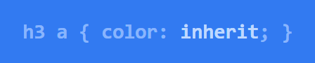 CSS &lsquo;inherit&rsquo;
