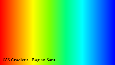 CSS3 Linear Gradient