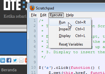 Firefox ScratchPad